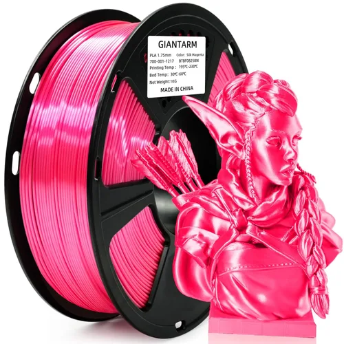 Vista 31 de GIANTARM - Filamento para impresora 3D, 2 piezas de filamento pla rojo, carrete de 1 kg (2.2 lbs), precisión dimensional de 1.75 mm +/- 0.03 mm