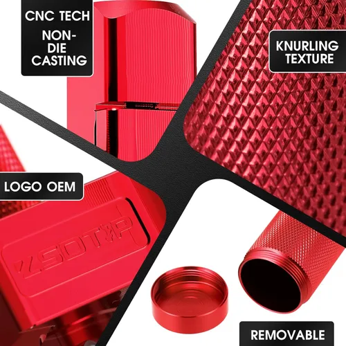 Vista 26 de Throttle Grip Throttle Cable Motorcycle 22mm Universal CNC Aluminum Accelerator Throttle Twist Grips Handlebars for KLX CR CRF EXC XR TTR CB SSR ATV