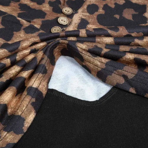 Vista 4 de QUINEE sudadera con capucha para mujer de manga larga a cuadros, bloque