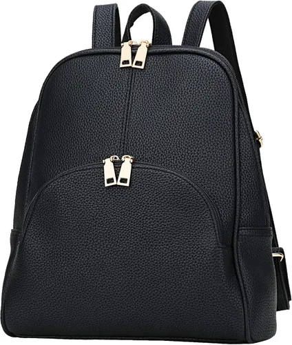 KKXIU Mochila para mujer, bolso casual para mujer, bolso de hombro de cuero sintético, Mochilas Daypack