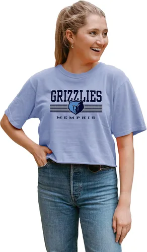 Vista 9 de Blue 84 Camiseta corta de la NBA para mujer, con licencia oficial de la NBA, color del