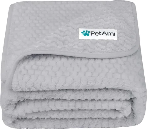 Vista 21 de PetAmi Manta impermeable para perro, manta a prueba de fugas para perros pequeños y medianos, protector de sofá y muebles, manta de forro polar