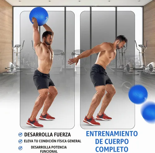 Vista 7 de Yes4All - Pelota de golpe rellena de arena para entrenamiento de fuerza Negro