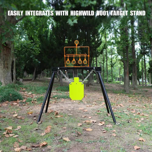 Vista 8 de Highwild Objetivo de Reinicio, Clasificado para .22 Rimfire - Tamaño Grande y Objetivos de Tiro de 2.5 Pulgadas Perro de las Praderas de Acero