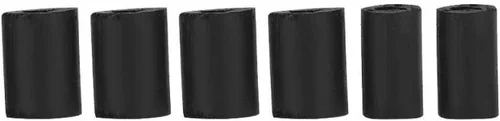 Vista 9 de para motocicleta 1 pulgada manillar extremo 1 pulgada 1 par universal CNC aleación de aluminio motocicleta manillar manillar extremo (negro)