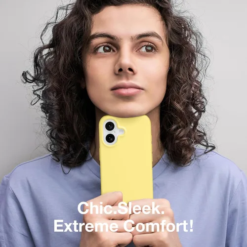Vista 1386 de GONEZ Funda magnética para iPhone 14, compatible con Magsafe, con protector de pantalla + protector de cámara, forro de microfibra antiarañazos