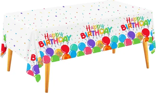 Vista 20 de Suministros para fiestas temáticas de playa, mantel desechable de plástico impermeable para fiestas hawaianas, decoraciones de cumpleaños, paquete