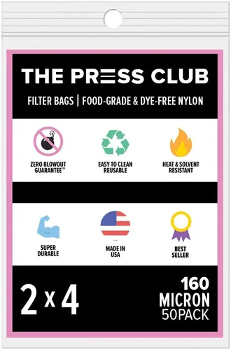 Vista 5 de Bolsas de filtro de té de nailon prémium de 15 micras, 2 x 4 pulgadas, paquete de 50