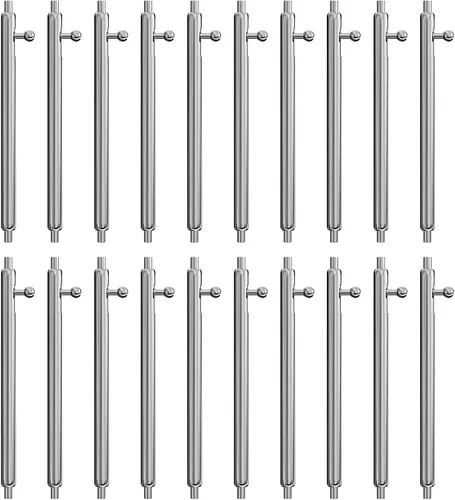 Vista 7 de 22mm Quick Release Spring Bar Compatible for Samsung Galaxy Watch 3 (45mm)/Gear S3 Classic/Frontier/Galaxy Watch (46mm)/Gear 2 R380 / Neo/Neo R381