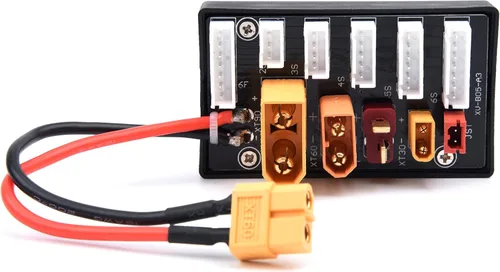 Vista 6 de Readytosky XT30 XT60 XT90 JST T Connector Lipo Battery Multi Charger 2-6S Lipo Battery Parallel Charging Board for Imax B6 B6AC IDST Q6 Lite