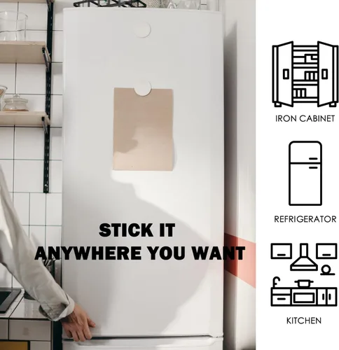 Vista 5 de Juego de hojas magnéticas para freidora de aire y olla instantánea, freidora de aire Muulaii y accesorios para olla a presión, tabla de tiempos