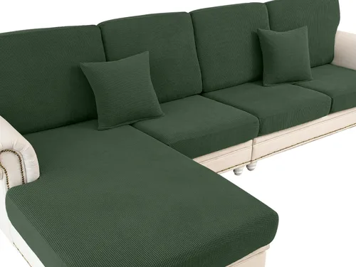 Vista 10 de Funda de Cojín de Sofá Funda de Cojín de Asiento Funda Elástica para Sillón Fundas Separadas para Sofá Seccional Protector de Muebles