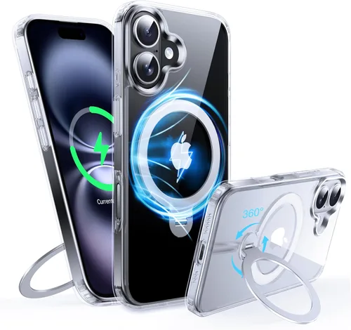 Vista 48 de [NO.1 Magnético] Funda para iPhone X (10)/Xs con carga inalámbrica MagSafe [mate translúcido] [antihuellas] [prueba de caídas de grado militar]