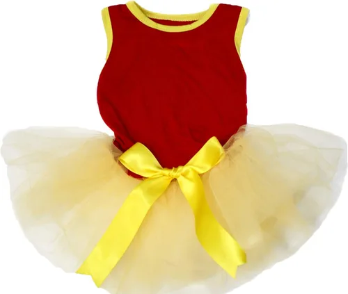 Vista 23 de petitebella cachorro perro ropa nacional corazón tema mascota vestido, XS, Australia