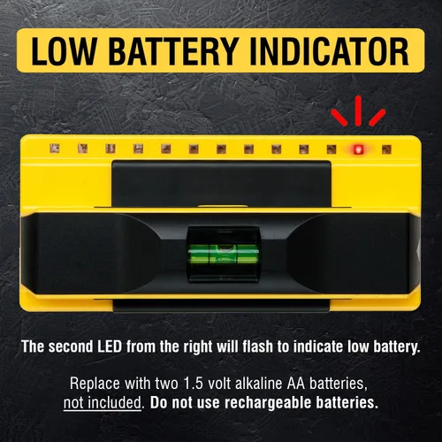 Vista 6 de ProSensor 710 + Stud Finder profesional con nivel de burbuja integrado y regla
