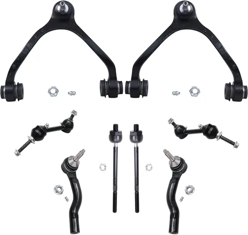 Vista 19 de Detroit Axle - Kit de suspensión frontal de 8 piezas para Chevy GMC Silverado Sierra Suburban 1500 Yukon Avalanche Cadillac Escalade brazos