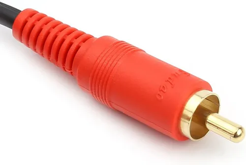 Vista 7 de JSJ Cable de audio estéreo Y RCA hembra a 2 RCA macho con conductor OFC Blindaje doble chapado en oro Carcasa metálica de alta calidad Funda de PVC