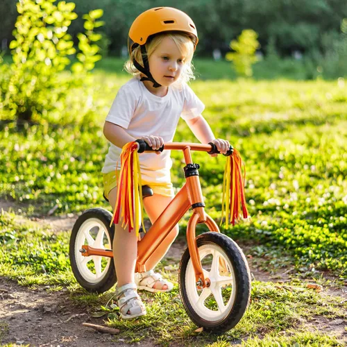 Vista 3 de Serpentinas de bicicleta con borlas para niños 1 par, accesorios para bicicleta de niños, borlas para scooter, bicicleta, triciclo, serpentinas