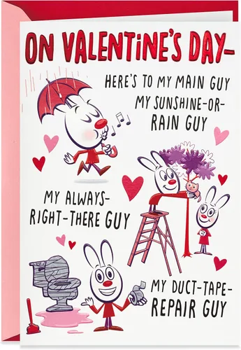 Hallmark – Tarjeta de felicitación del día de los enamorados para esposo