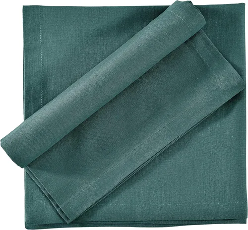 Vista 29 de Fingercraft Servilletas de tela multicolor - Juego de 12 servilletas de algodón puro para almuerzo y cena diarias - Regalo para fiestas