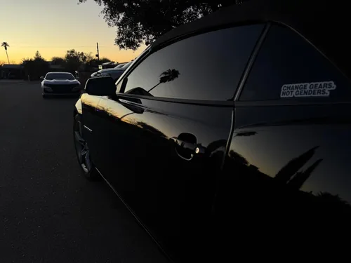 Vista 2 de 2 calcomanías de cambio de engranajes de 5 pulgadas, no géneros, calcomanía para coche, camión, ventana, parachoques