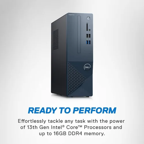 Vista 5 de DELL Computadora de escritorio pequeña Inspiron 3020S 2023, Intel Core i5-13400, gráficos Intel UHD 730, Bluetooth, WiFi, Windows 11 Pro, servicios
