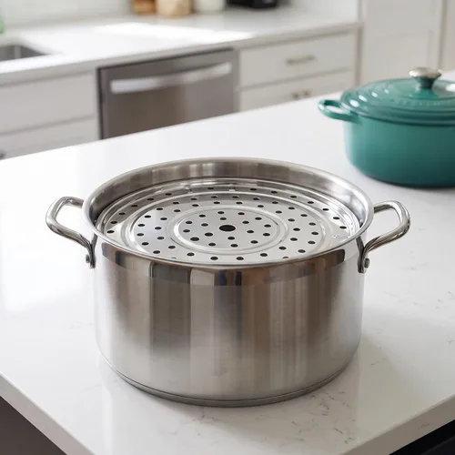 Vista 5 de 7pcs Stainless Steel Steam Tray Insert with Detachable Feet