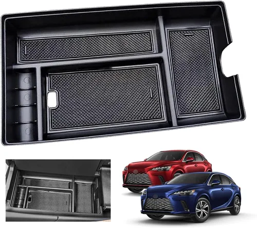 Para Lexus RX 350 RX350 2024 2023 Accesorios Organizador de consola central 2023 Lexus RX350 para 2023 2024 Lexus RX350h Luxury/F Sport/Premium