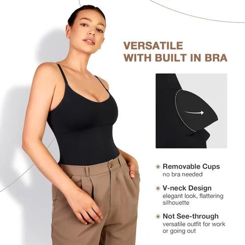 Vista 2 de Lover-Beauty Body para mujer con brasier integrado, tanga esculpiendo sin costuras