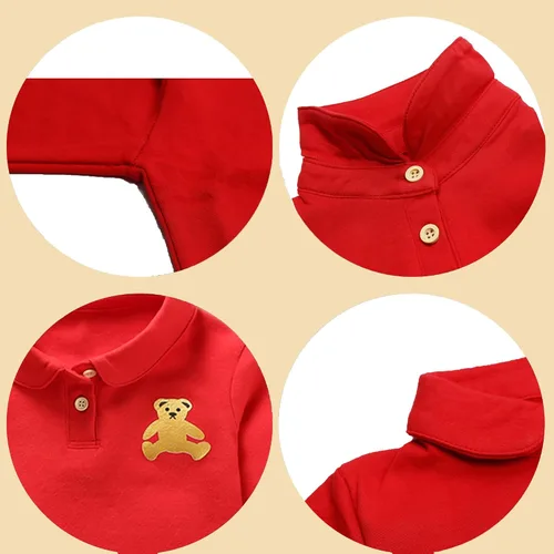 Vista 21 de Conjunto de pantalones de jean para bebés y niños pequeños