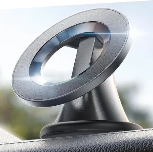 LISEN Magsafe - Soporte de teléfono magnético giratorio de 360° para salpicadero de automóvil, accesorios de automóvil para mujeres y hombres,