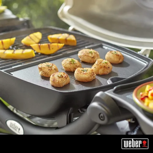 Vista 3 de Weber 6558 Q1000 Series, plancha para parrilla