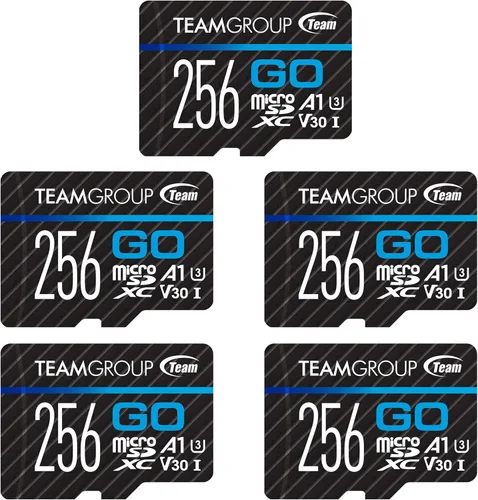 Vista 11 de TEAMGROUP Tarjeta GO Card 64GB x 3 Pack MicroSDXC UHS-I U3 V30 4K para cámaras de acción y drones, tarjeta de memoria flash de alta velocidad
