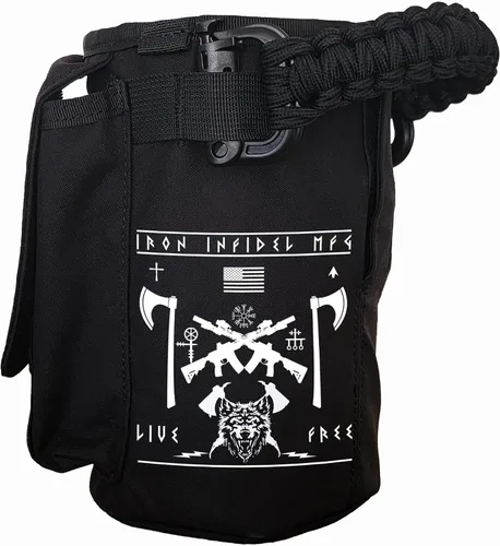 Vista 20 de Iron InfideI Battle Bottle Sleeve - Funda para botella de 64 oz y 32 oz, solo para botella de agua de acero de medio galón de 1L Cubierta