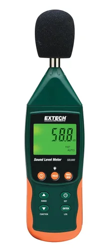 Vista 7 de Extech 407732-KIT Kit de medidor de nivel de sonido de rango bajo/alto