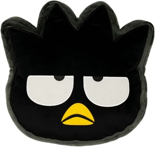 Hello Kitty & Friends Badtz Maru Ropa de Cama Almohada Decorativa de Felpa Súper Suave, Talla Única, (Producto 100% Oficialmente Licenciado) por