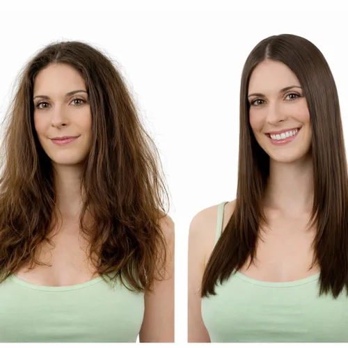 Vista 5 de KERATIN RESEARCH 4 unidades de 4.1 fl oz complejo de larga duración de queratina brasileña para tratamiento capilar, alisado con aceite de argán