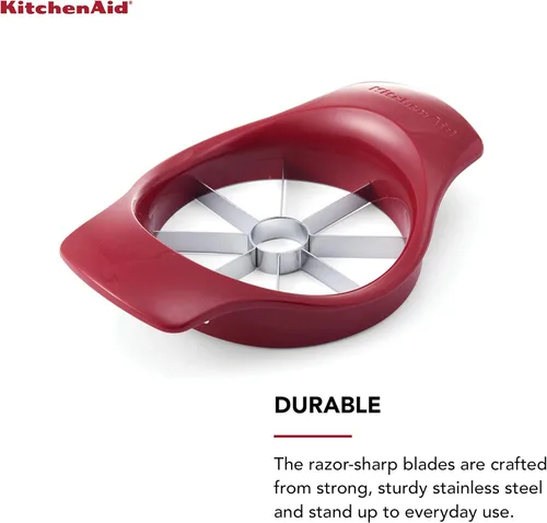 Vista 4 de KitchenAid Rebanador de frutas clásico, talla única, rojo y KE112OHOBA KitchenAid Classic Euro Peeler, talla única, negro 2