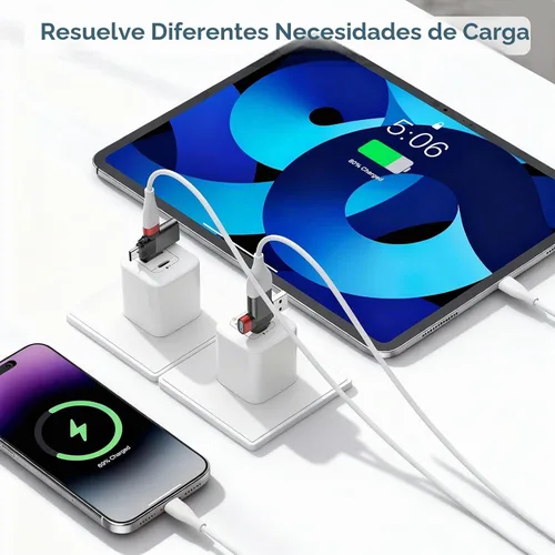Vista 6 de BUISAMG Adaptador USB a USB C, adaptador USB C a A para MacBook Pro, iMac