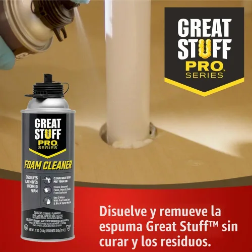 Vista 8 de GREAT STUFF PRO Gaps & Cracks - Kit de sellador de aislamiento de espuma