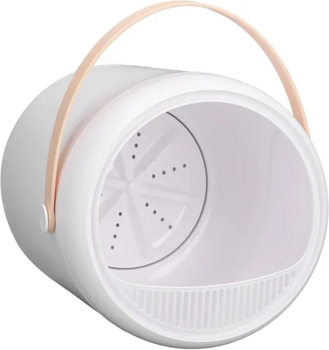 Vista 7 de Lavadora portátil, mini lavadora, lavadora de ropa interior inteligente 3L capacidad US Plug 100 240V para ropa pequeña como calcetines, ropa