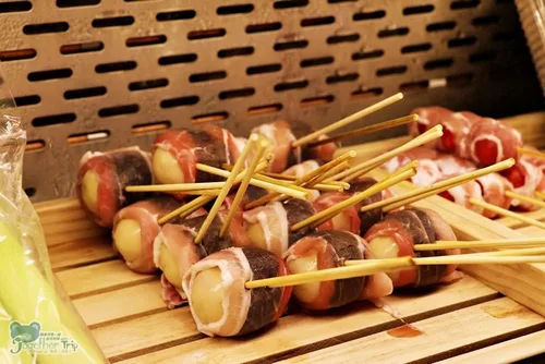 Vista 8 de JapanBargain 4113 - Pincho de bambú de 4 pulgadas, palillos de dientes largos, palillos de frutas, púas de cóctel, brocheta para parrilla, brocheta