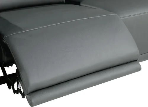 Vista 37 de Blackjack Furniture Mario - Silla eléctrica de cuero de grano superior con reposacabezas ajustables, cargadores USB para dispositivos, sofá