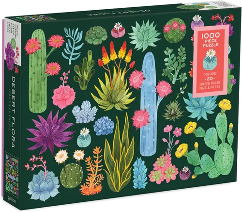 Vista 11 de Galison Cottage Wildflowers – Rompecabezas de 1000 piezas con hermosas ilustraciones de la vida en el campo inglés