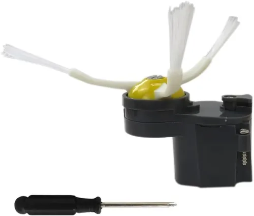 Módulo de motor de cepillo lateral mejorado 2024 (módulo de motor de repuesto + cepillo lateral + destornillador) Reemplazo para iRobot Roomba 694