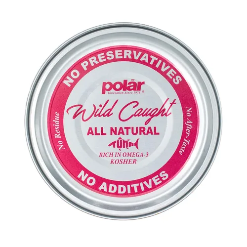 Vista 8 de MW Polar Atún, Albacora blanca sólida natural en agua, lata de 5 onzas (paquete de 12)