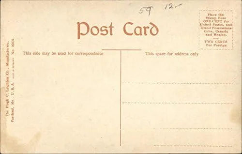 Vista 2 de Putnam House Bennington, Vermont VT Original Antique Postcard