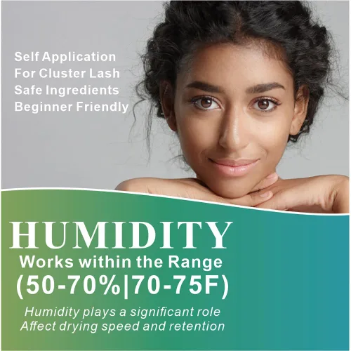 Vista 7 de Open Eyes - Pegamento de racimo de pestañas impermeable de larga duración de 2 a 3 semanas, sin humos, pegamento de extensión de pestañas para ojos