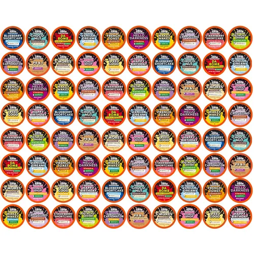 Vista 33 de Java Factory Cápsulas de café con sabor a vainilla compatible con cafeteras K Cup incluyendo 2.0, Vanilla Dream, 40