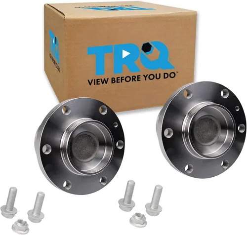 Vista 132 de TRQ Par de conjunto de cubo de cojinete de rueda delantera izquierda derecha, 2 piezas compatible con Lexus GX460 2003-2009 GX470 2003-2023 Toyota
